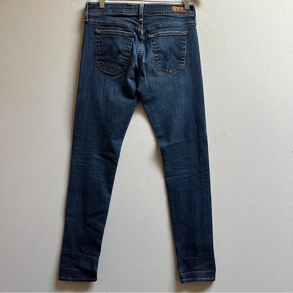 AG Adriano Goldschmied Nikki Relaxed Skinny Denim Jeans Sz 28 - Picture 7 of 13